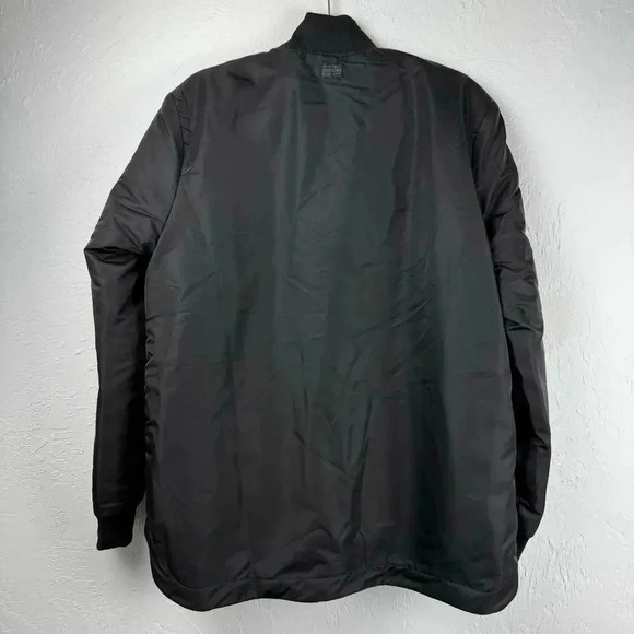G Star Raw Sherpa Bomber Jacket Mens Medium Lined Snap Closure Winter Moto EUC - Picture 12 of 12